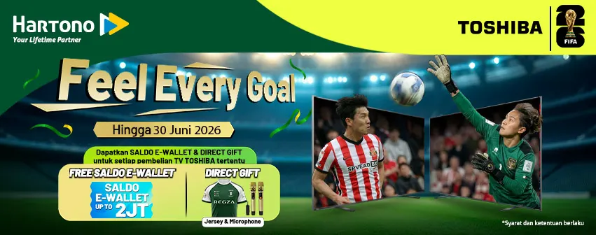 Toshiba TV Feel Every Goal
