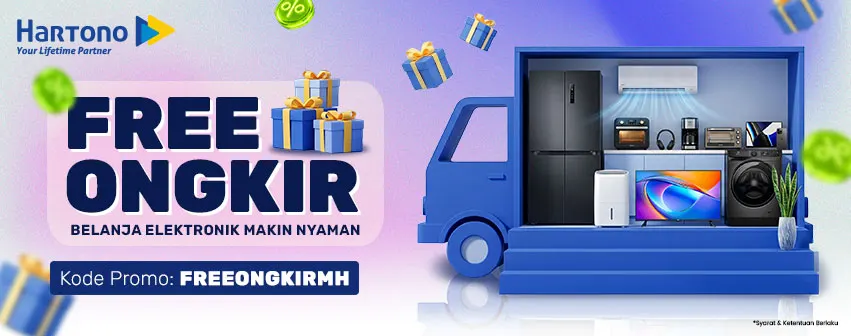 Belanja Elektronik Online di MyHartono Gratis Ongkir!!