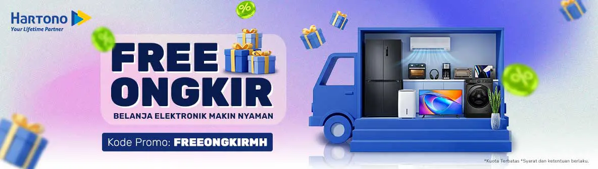 Belanja Elektronik Online di MyHartono Gratis Ongkir!!