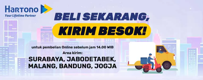 Beli Sekarang, Besok Dikirim!