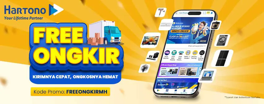 Belanja Elektronik Online di MyHartono Gratis Ongkir!!