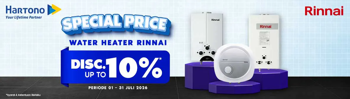 Rinnai Water Heater Special Discount!
