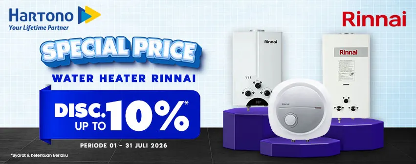 Rinnai Water Heater Special Discount!