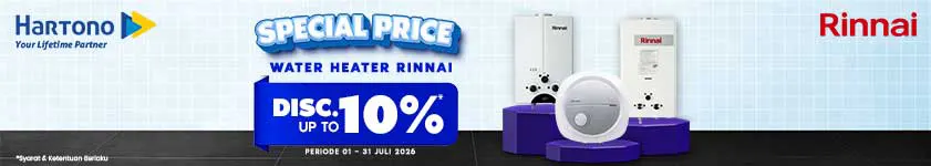 Rinnai Water Heater Special Discount!