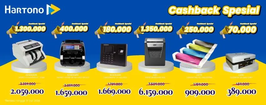 Office Equipment Special Cashback