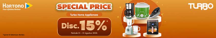Turbo Spesial Diskon hingga 20%