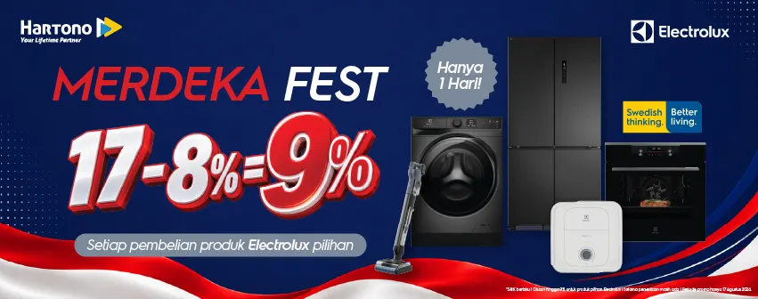 Electrolux Promo Merdeka
