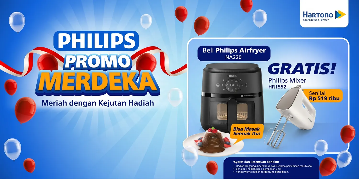 Philips Air Fryer NA220/00 free Mixer HR1552