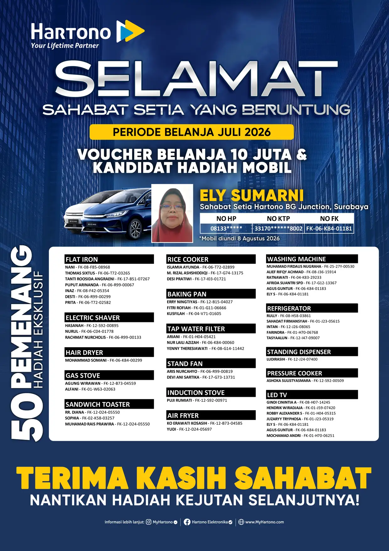 Belanja Yuk Di Hartono