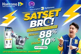 MyHartono SATSET BRO Diskon hingga 80%