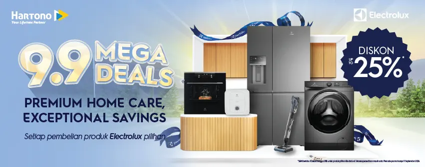 Electrolux Mega Deals 9.9