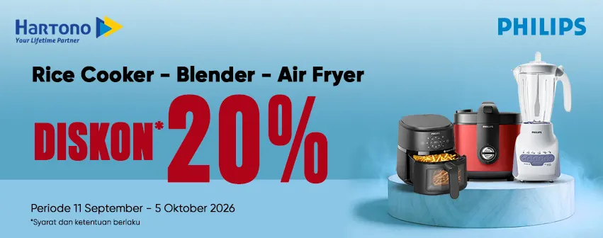 Philips Blender Air Fryer Rice Cooker