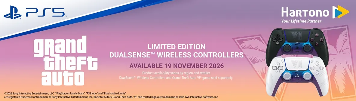 Grand Theft Auto VI Limited-Edition DualSense Wireless Controllers