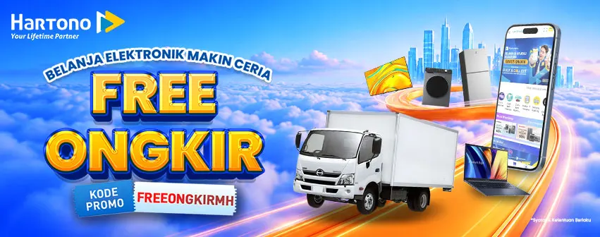 Belanja Elektronik Online di MyHartono Gratis Ongkir!!