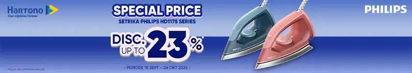 Setrika Philips HD1175 Series Special Price