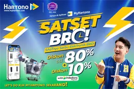 MyHartono SATSET BRO Diskon hingga 80%