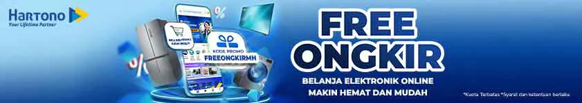 Belanja Elektronik Online di MyHartono Gratis Ongkir!!