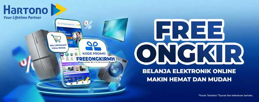 Belanja Elektronik Online di MyHartono Gratis Ongkir!!