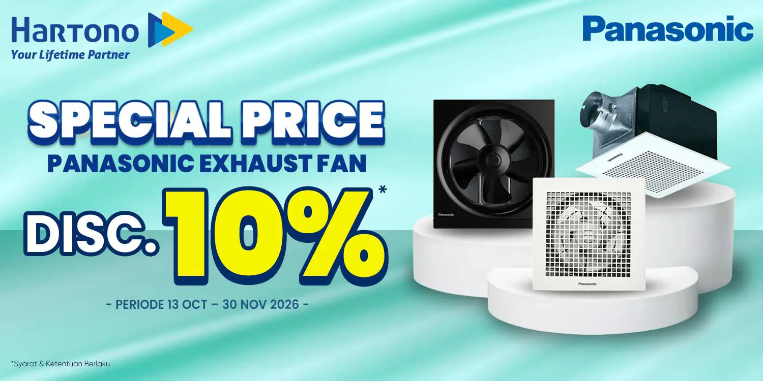 Panasonic Spesial Diskon