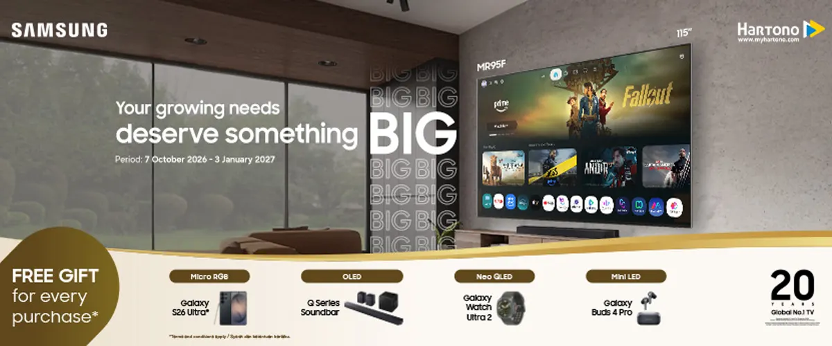 Samsung TV Premium Big Screen Festival