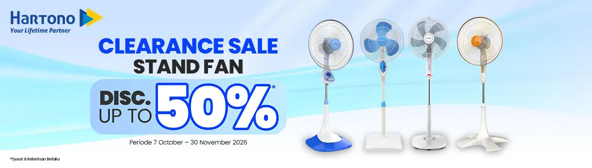 Stand Fan Clearance Sale