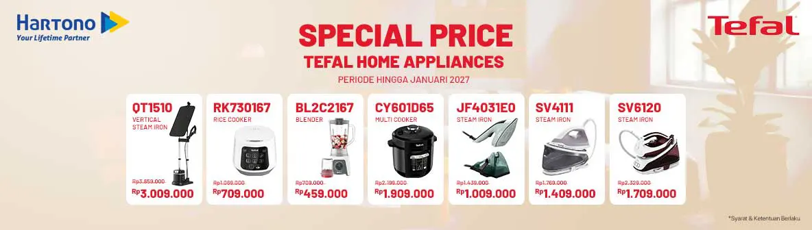 Tefal Cookware Diskon Hingga 50%