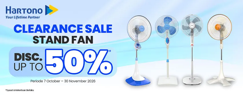 Stand Fan Clearance Sale
