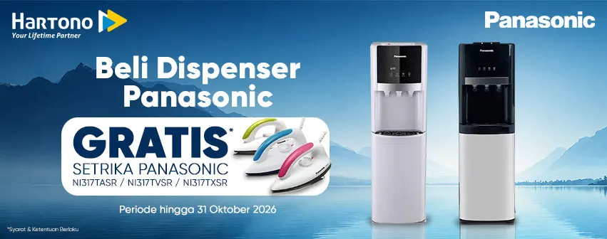 Panasonic Dispenser Gratis Setrika