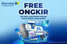 Belanja Elektronik Online di MyHartono Gratis Ongkos Kirim