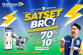 MyHartono SATSET BRO Diskon hingga 80%