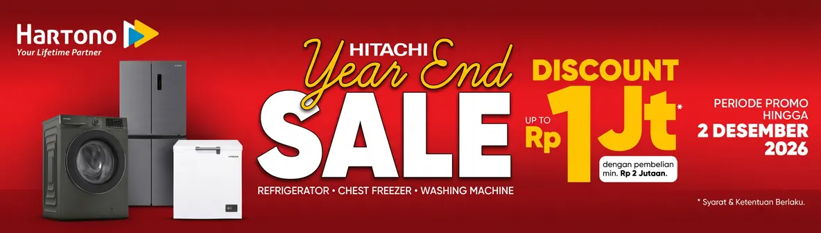 Hitachi Year End Sale