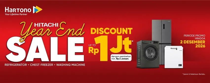 Hitachi Year End Sale