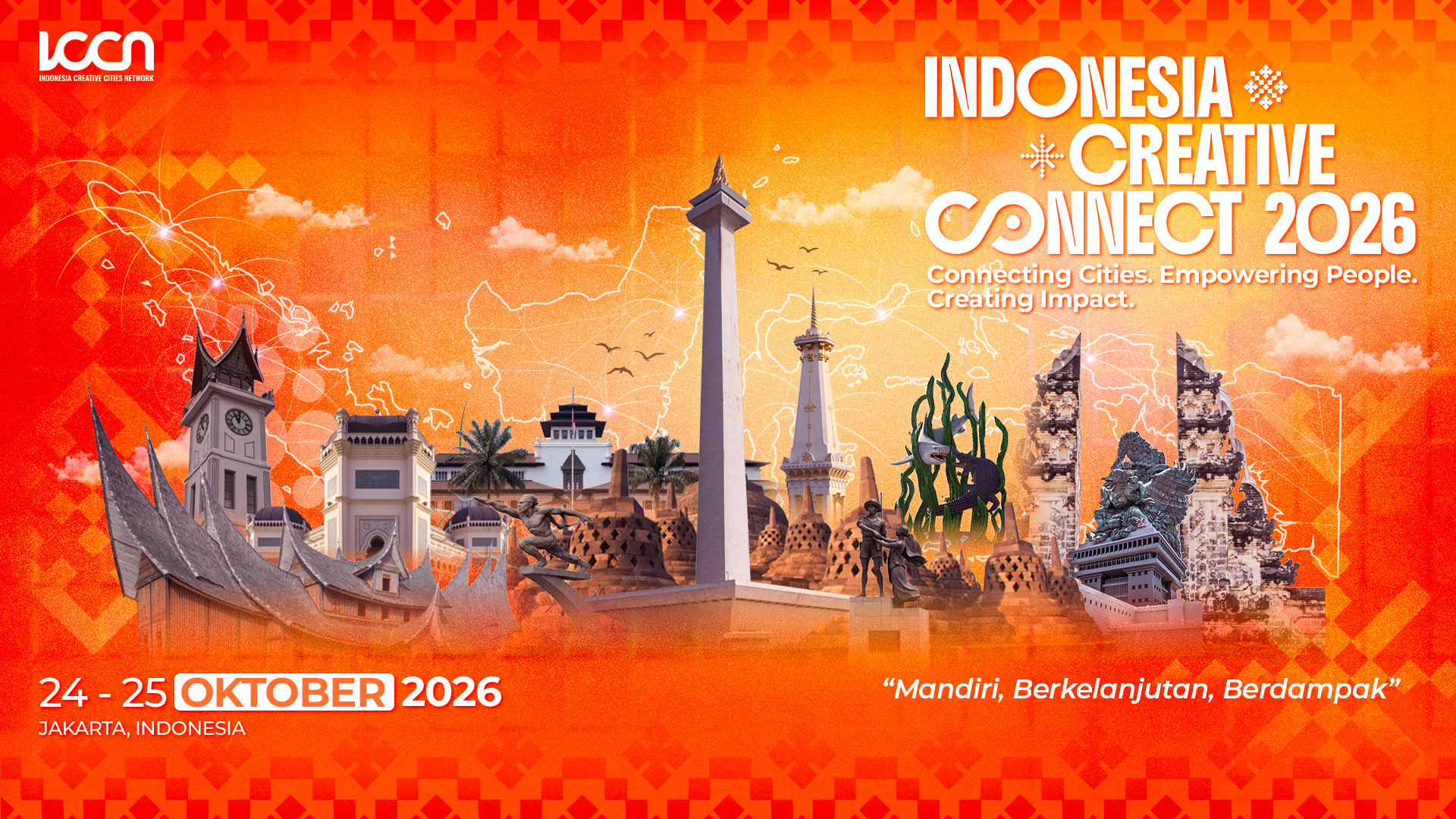 Indonesia Creative Connect 2026 Siap Digelar di Jakarta, ICCN Dorong Kolaborasi Nasional untuk Perkuat Ekosistem Ekonomi Kreatif