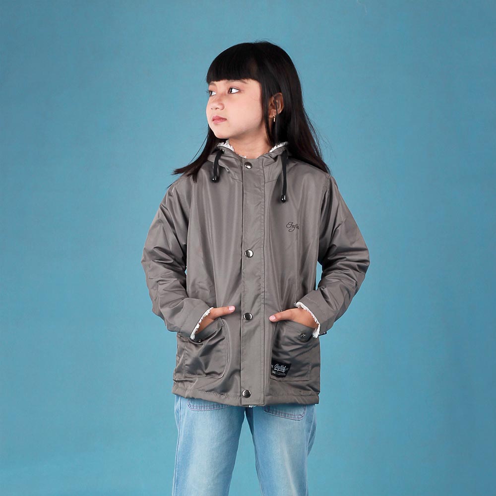 Jaket Hoodie Anak Perempuan SMD INF 346