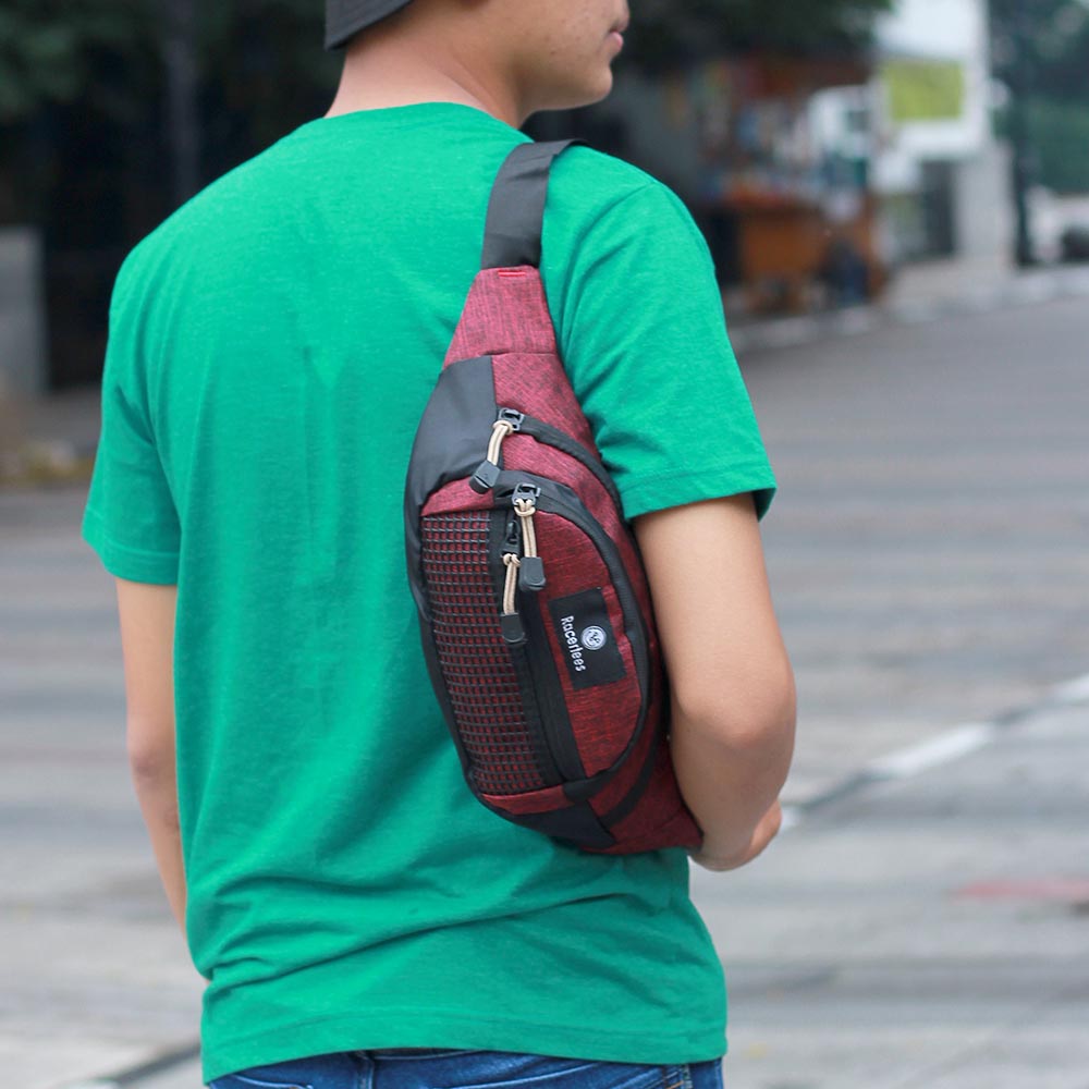 Tas Waist Bag Pria Montero Bag MR 777