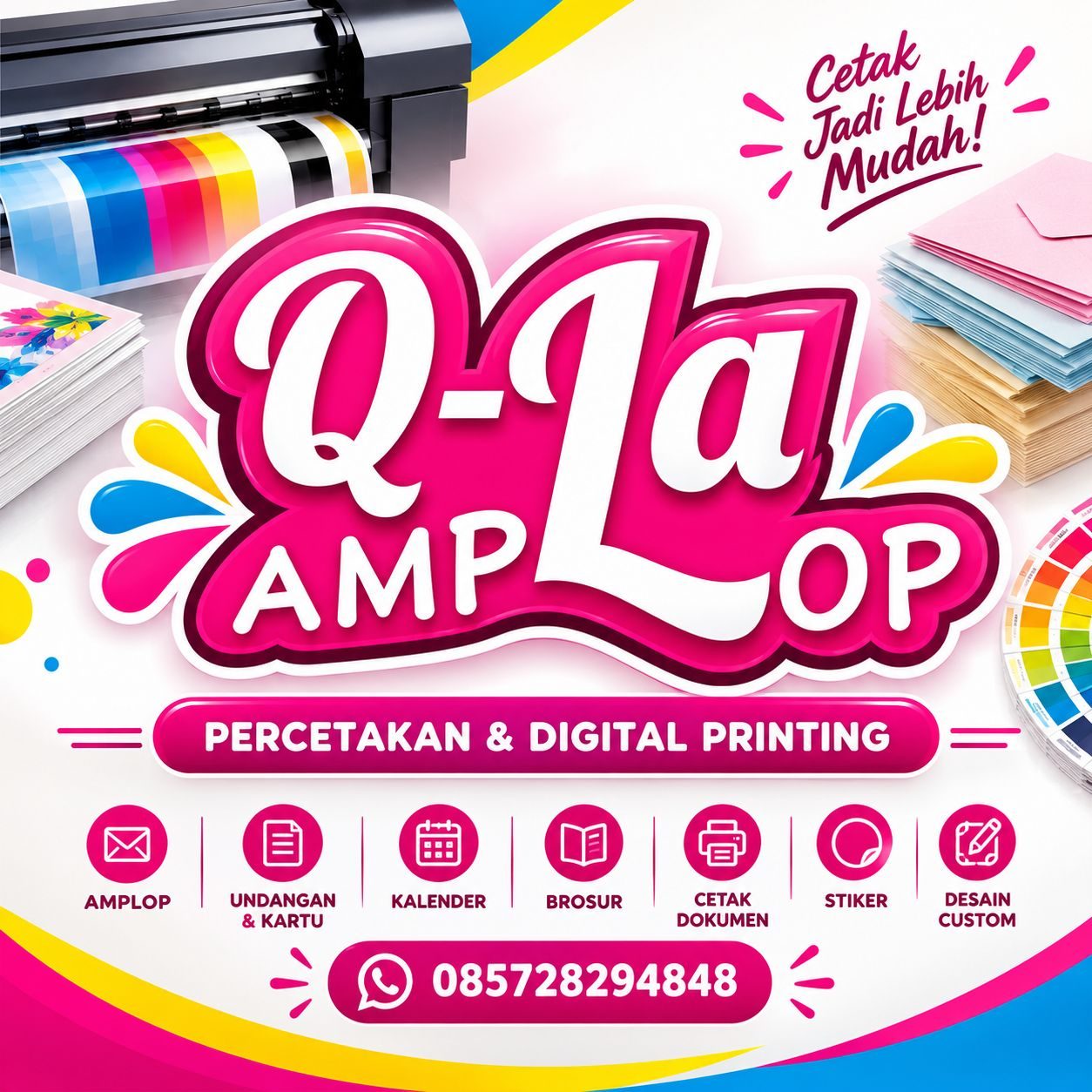 Q-La Amplop Percetakan