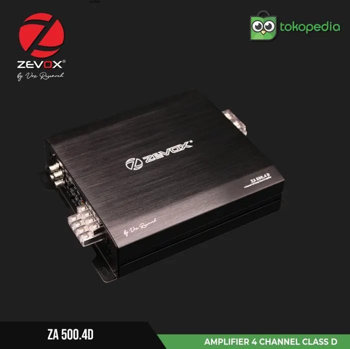 Power Amplifier ZA 500.4D by Vox Research