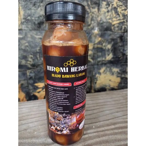 Madu Bawang Hiromi Herbal Klanceng+bawang Tunggal/bawang Lanang ISI Lebih Banyak
