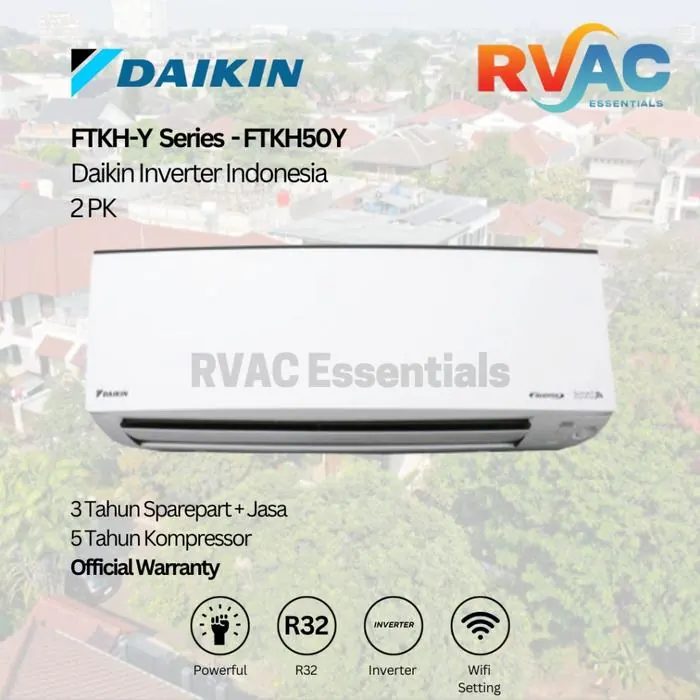 Daikin AC Inverter 2 PK FTKH50-YV Indonesia