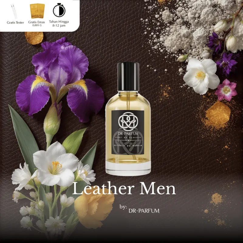 Parfum Leather Men - Perfume Pria Tahan Lama - Dr Parfume