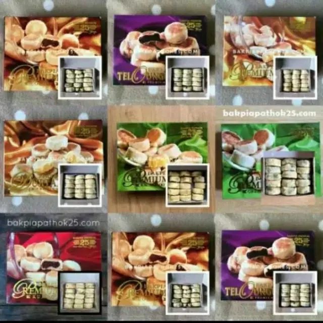 Bakpia Pathok 25 Premium Fresh Kemasan Vacuum Semua Varian Khas Jogja Vakum