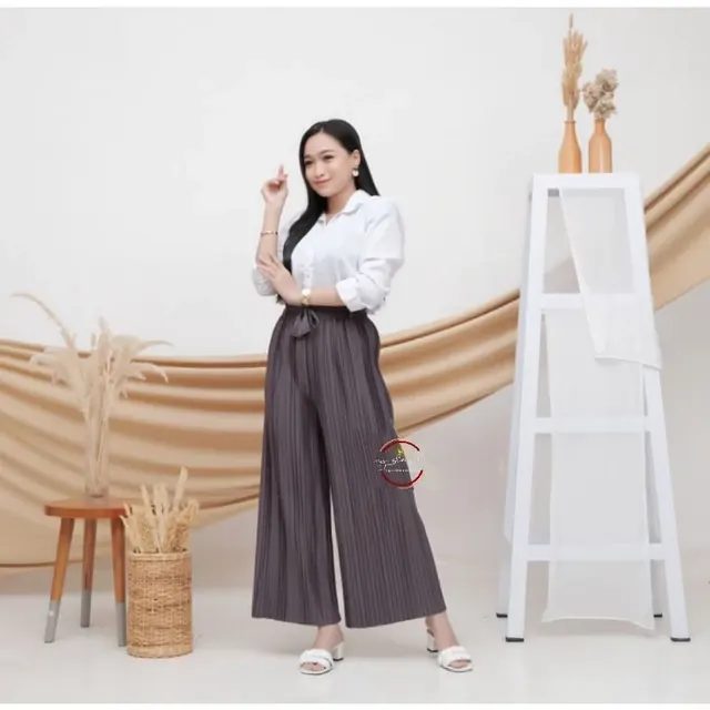 Kulot plisket/kulot/plisket/Celana