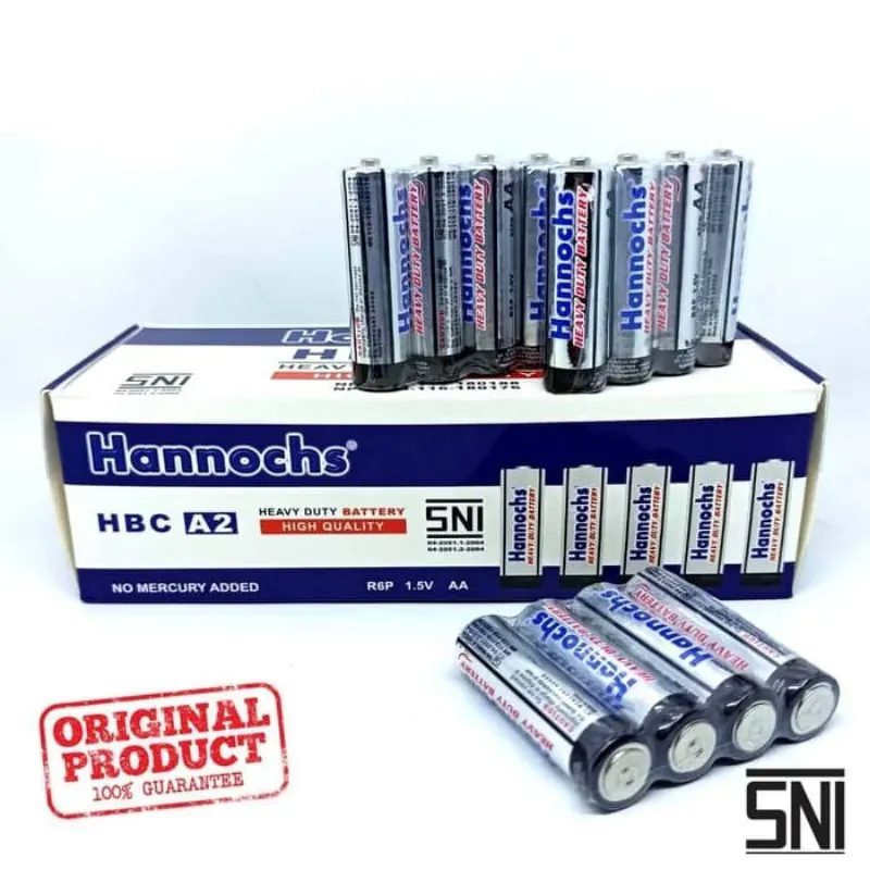 BATERAI BATTERY HBC HANNOCHS AA A2 A3