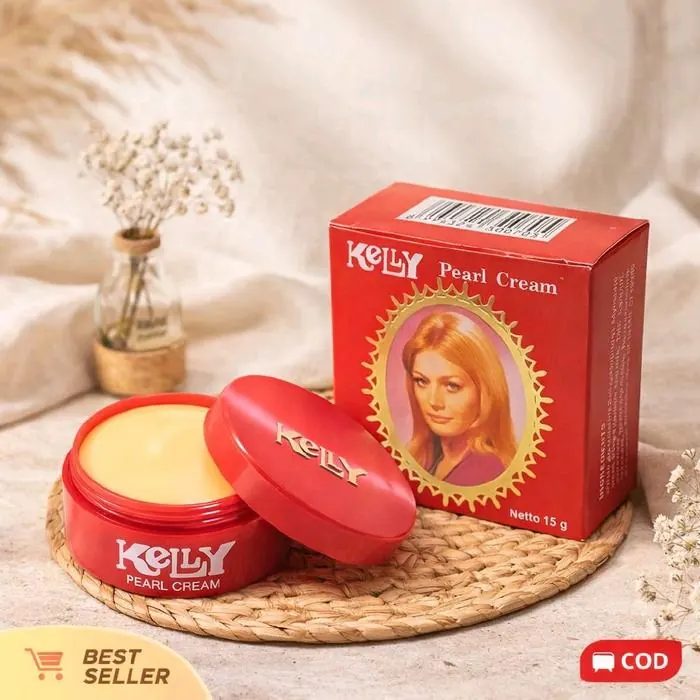 Kelly Pearl Cream 15gr - Krim Perawatan wajah Pencerah