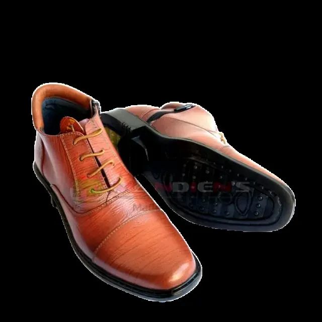 MANDIENS PDH SJ174 CoklatKY Export Quality / Sepatu Kulit Sapi / Sepatu Kulit Pria / Sepatu Kerja