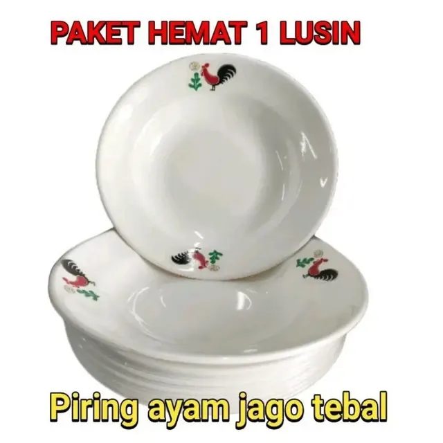 E1 - Paket hemat PIRING AYAM JAGO isi 12 pcs berat 1 kg
