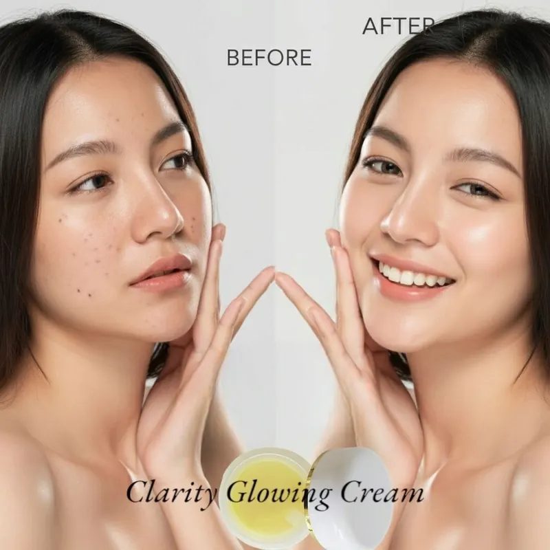 Cream Malam Glowing Clarity Untuk Semua Jenis Kulit