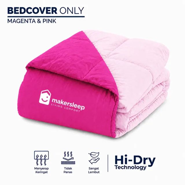 Khusus Pembelian Bedcover Only Two Tone Ukuran 180x220 - Makersleep