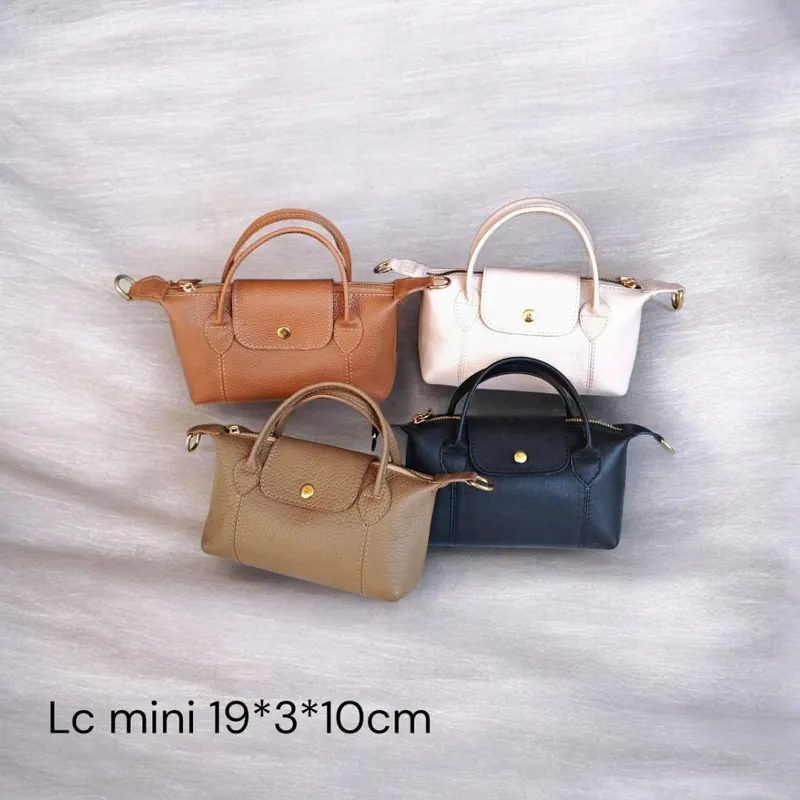 Tas selempang model lc mini kulit sapi asli garut hp kecil trendy wanita minimalis
