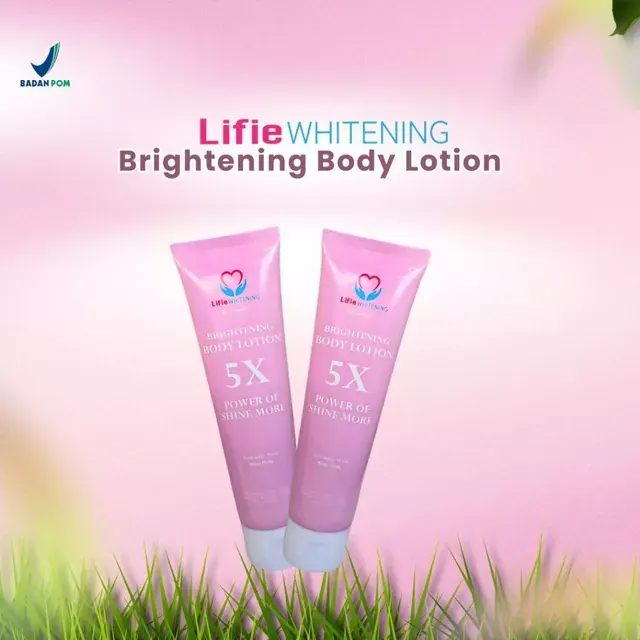 LifieWhitening - Brightening Body lotion 2 Pcs